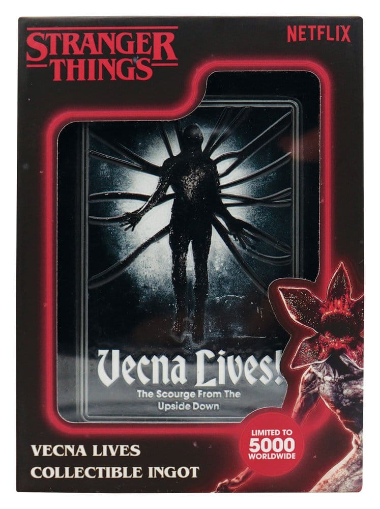 Stranger Things 5 Lingot Vecna Lives Limited Edition
