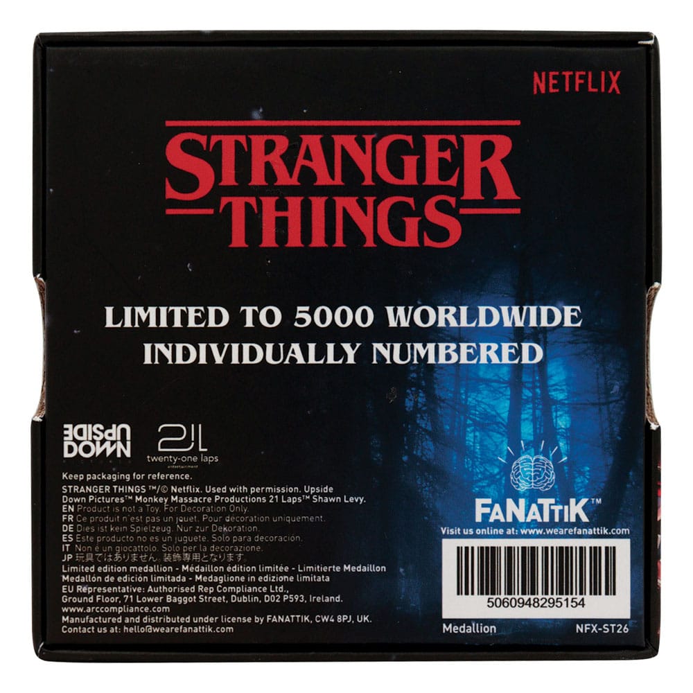 Stranger Things médaillon Hellfire Club Limited Edition