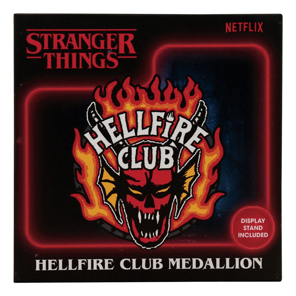 Stranger Things médaillon Hellfire Club Limited Edition