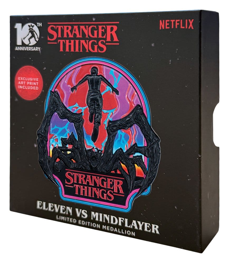 Stranger Things médaillon Eleven & Mind Flayer Limited Edition