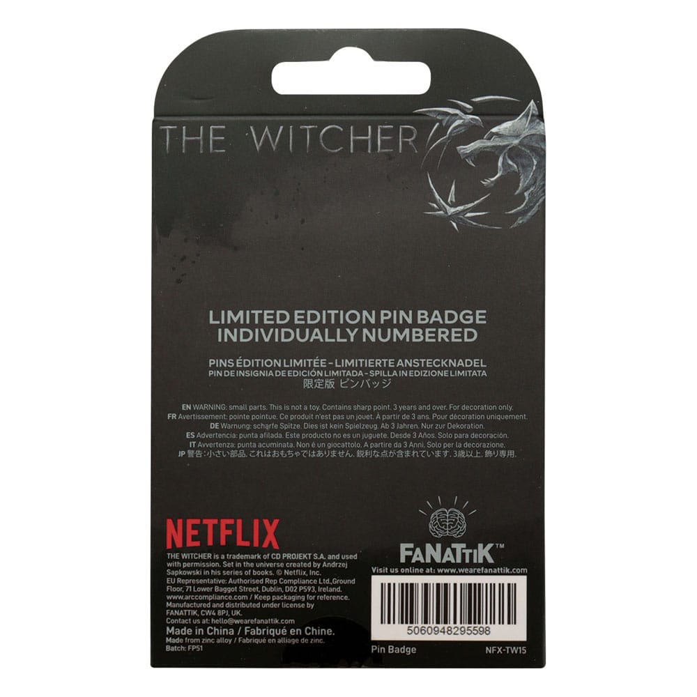 The Witcher pin Witcher Symbol Limited Edition