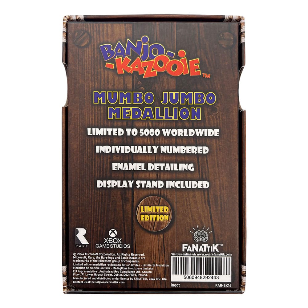 Banjo-Kazooie médaillon Mumbo Jumbo Limited Edition