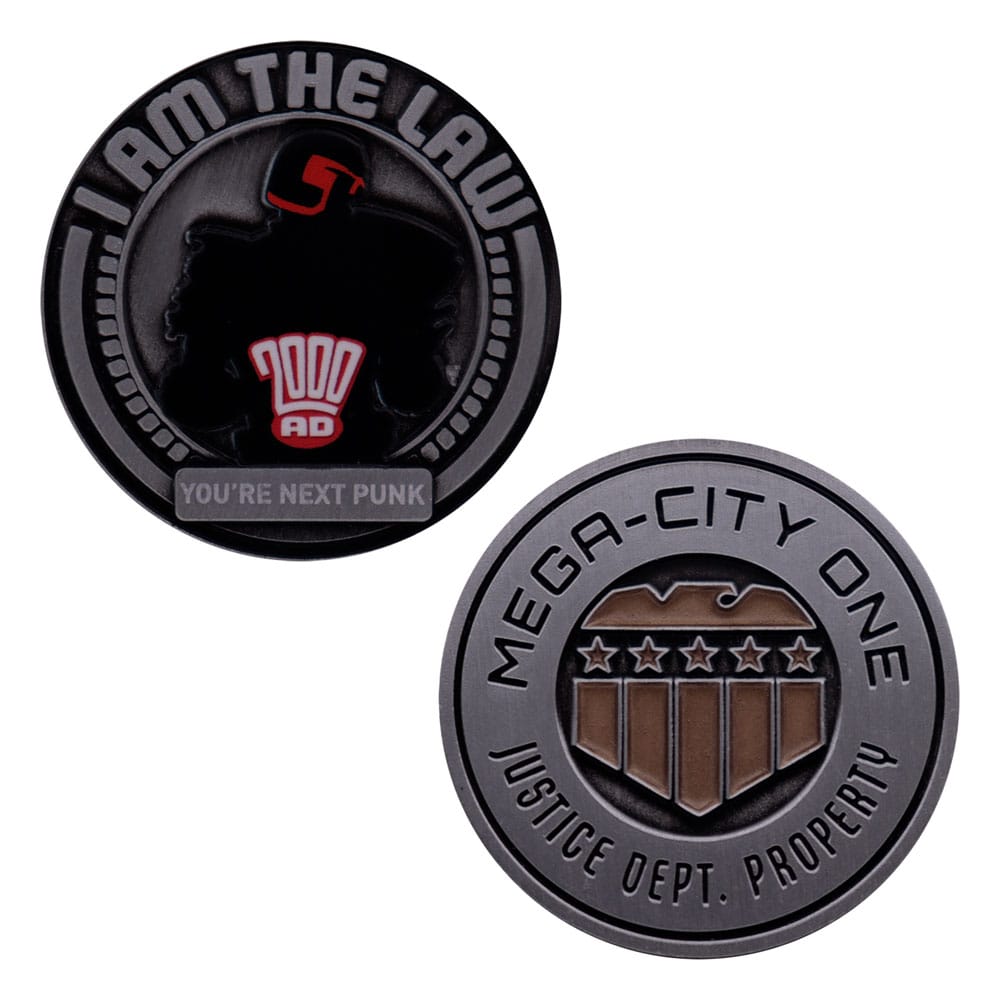 2000 AD pièce de collection Judge Dredd Mega-City One Limited Edition