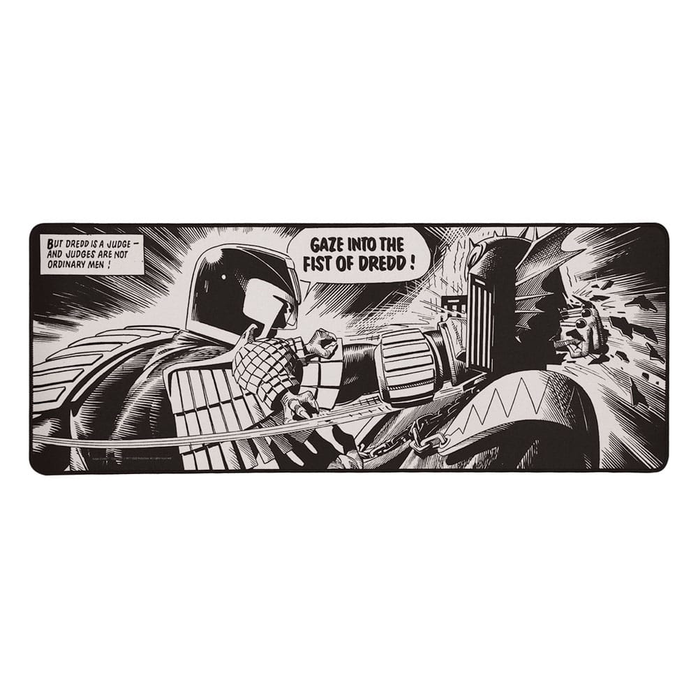 2000 AD set sous-mains revêtu & sous-verre Judge Dredd
