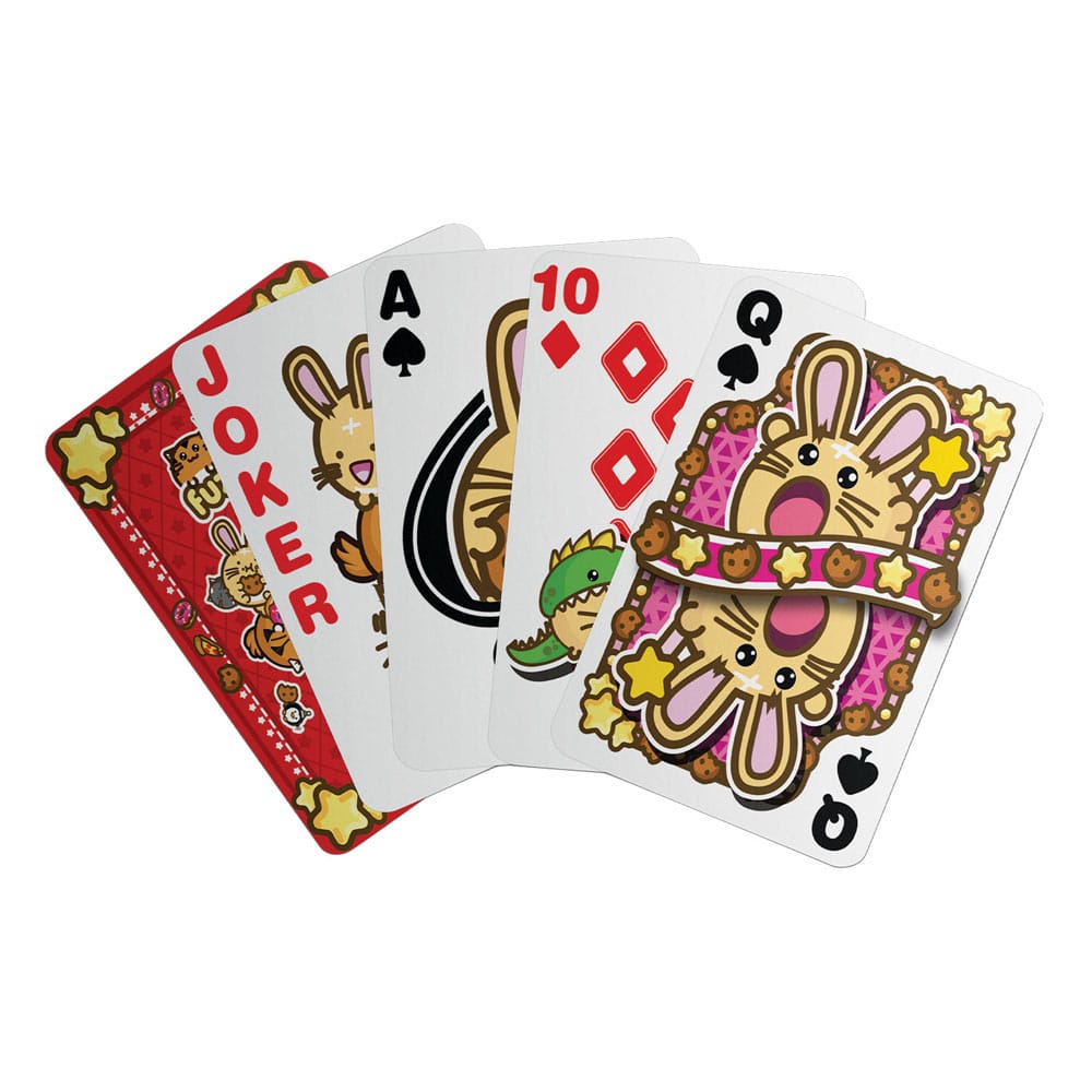 Fuzzballs présentoir jeux de cartes à jouer (12)