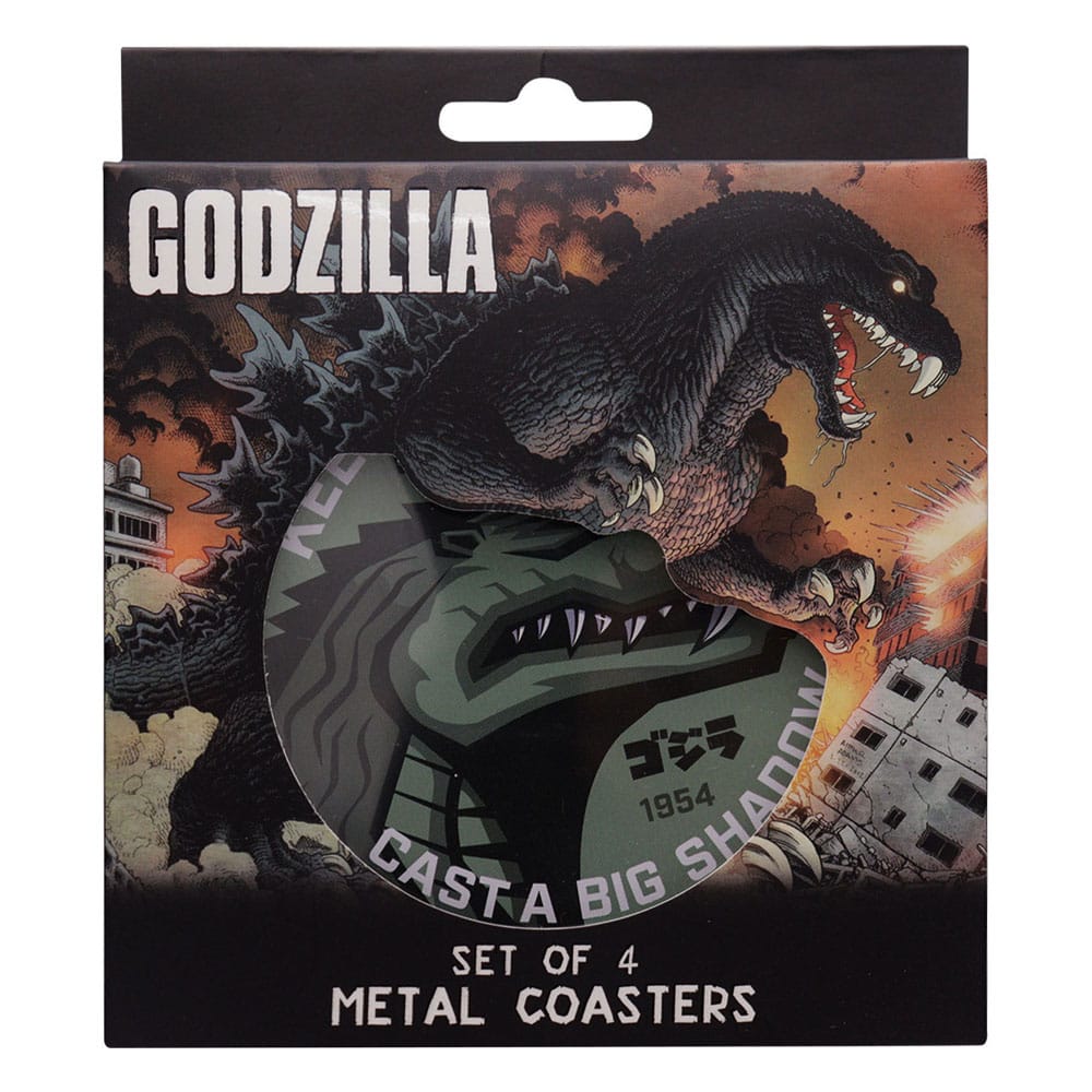 Godzilla pack 4 sous-verres