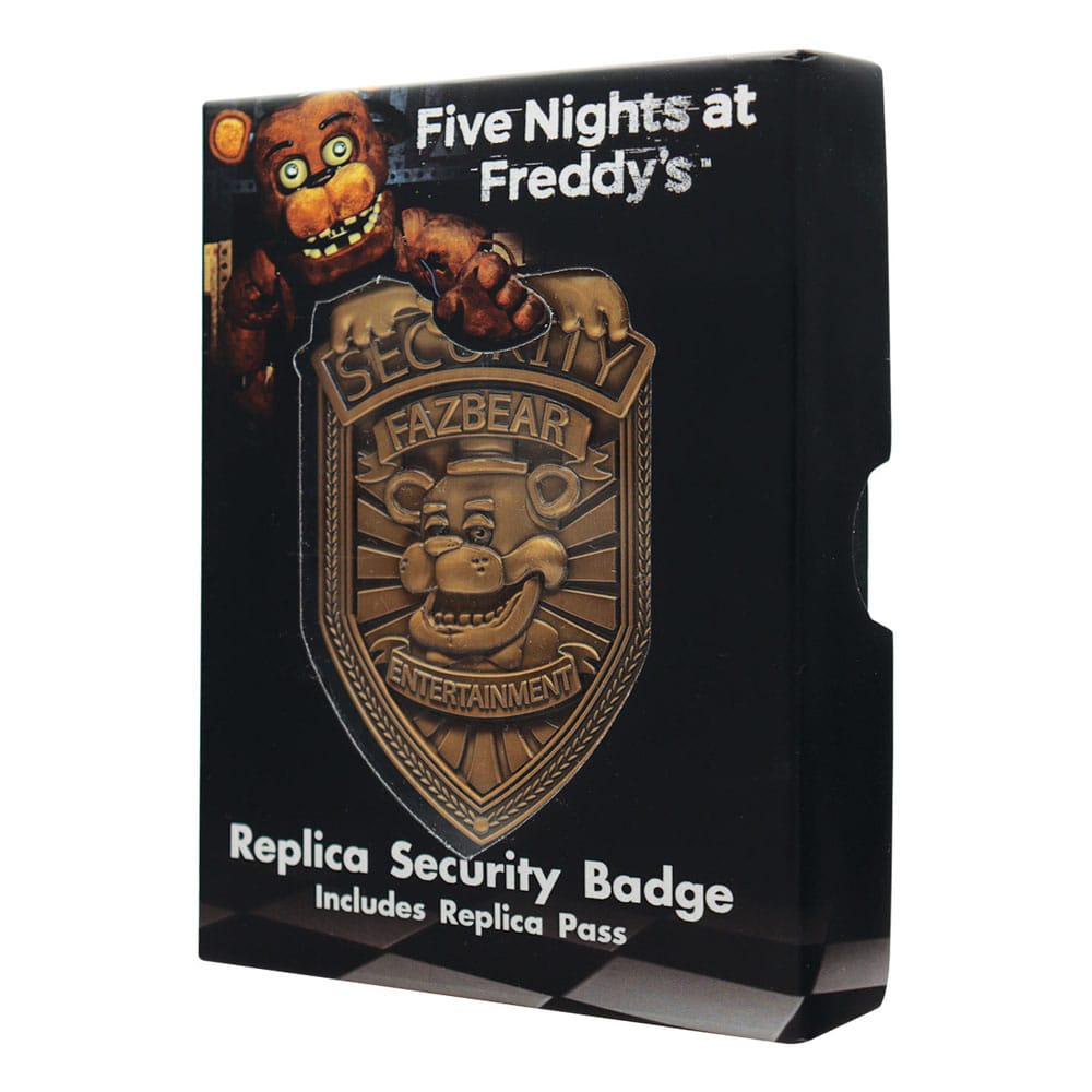 Five Nights at Freddy´s réplique Security Badge