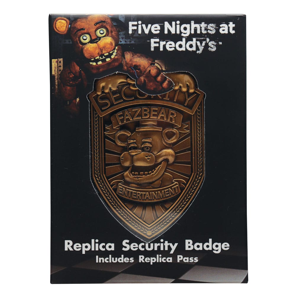 Five Nights at Freddy´s réplique Security Badge