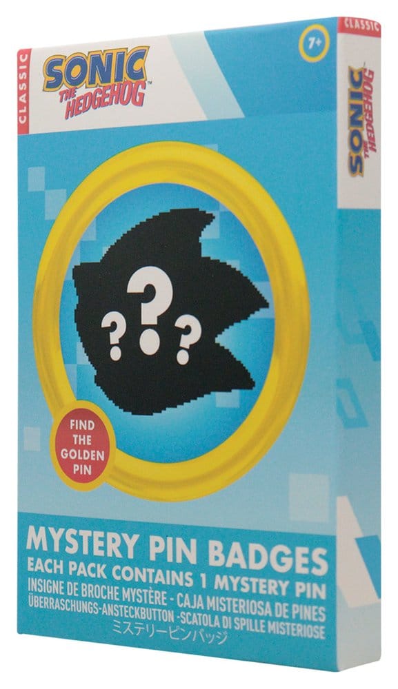 Sonic The Hedgehog présentoir boîte-mystère Mystery Pin's (12)