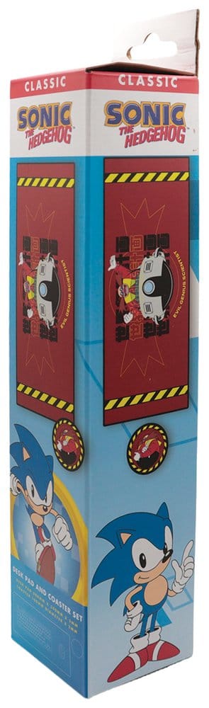 Sonic - The Hedgehog set sous-mains revêtu & sous-verre Dr. Eggman