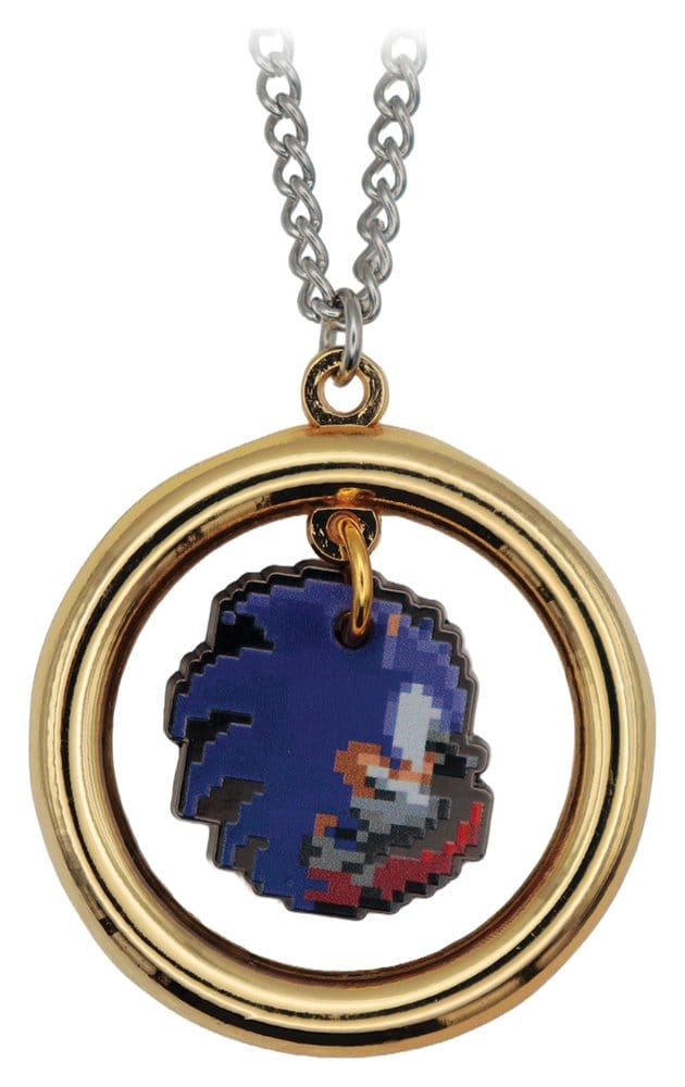 Sonic - The Hedgehog pendentif et collier Ring