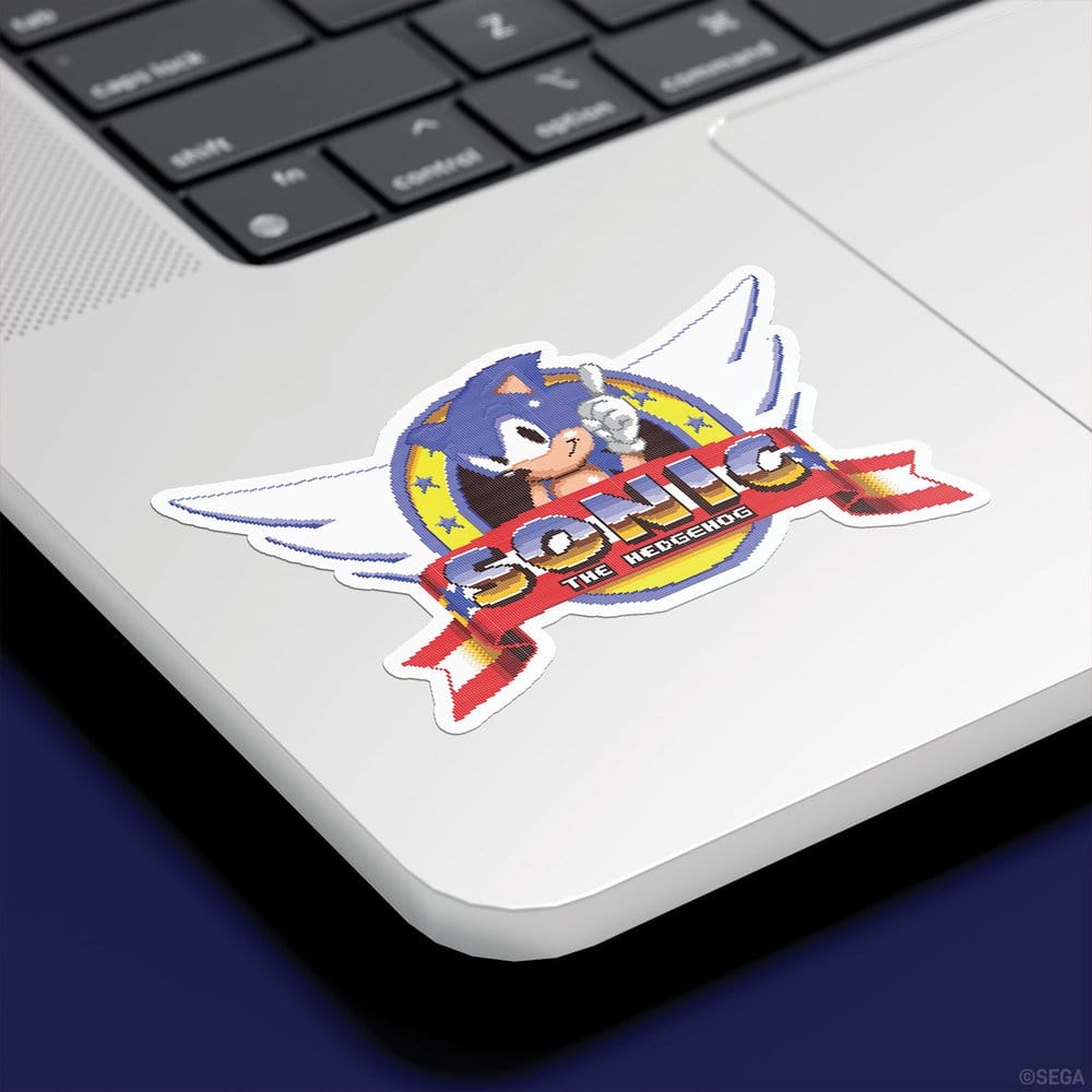 Sonic - The Hedgehog stickers tech
