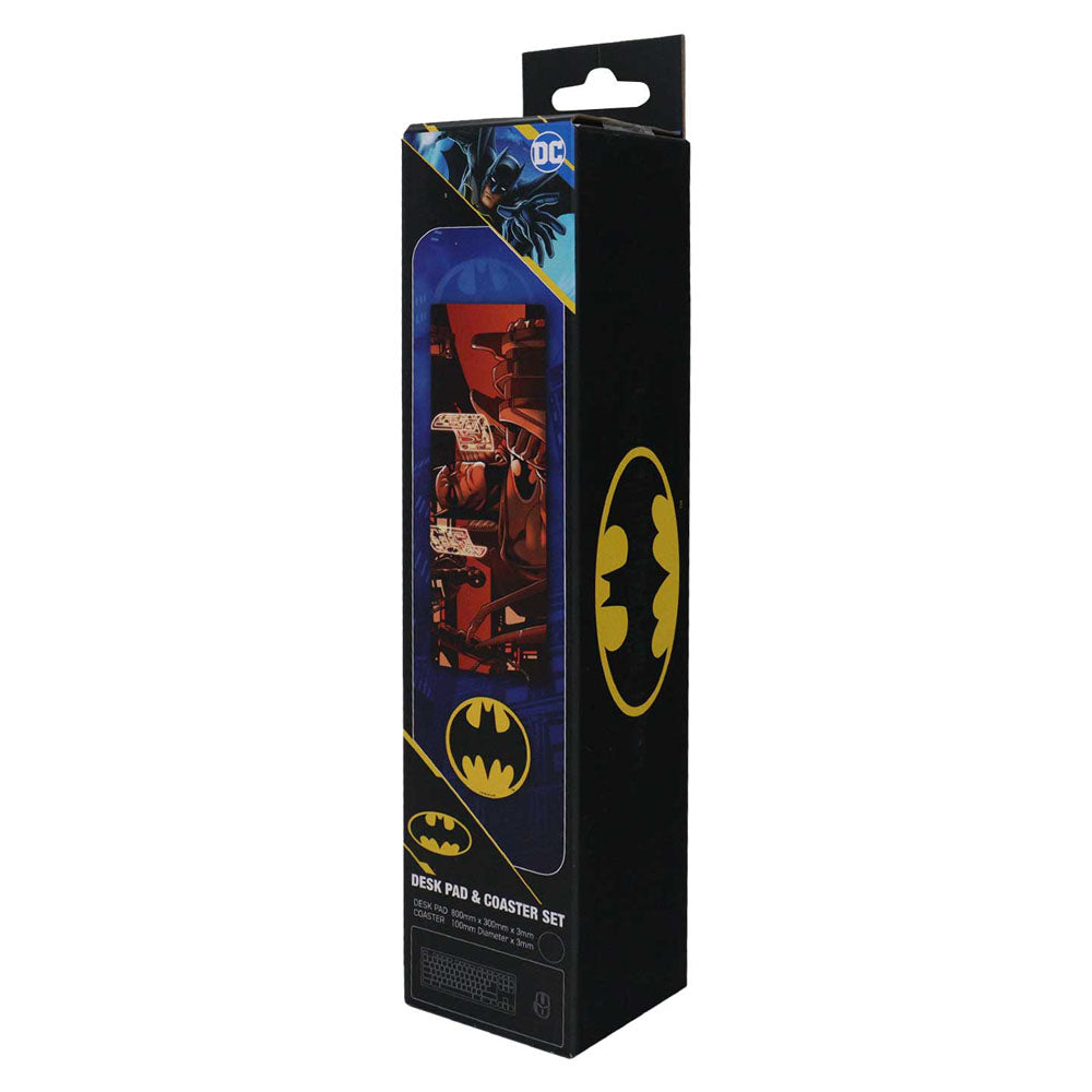 DC Comics set sous-mains revêtu & sous-verre Batman