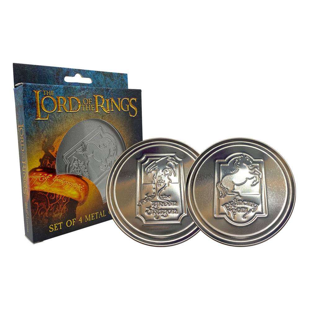 Le Seigneur des Anneaux pack 4 sous-verres Green Dragon