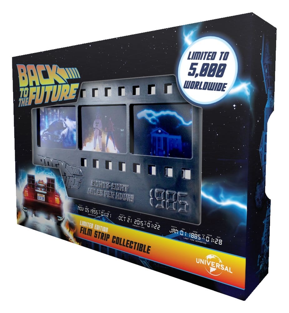 Retour vers le futur Lingot Bande de film en métal de collection Édition Limitée