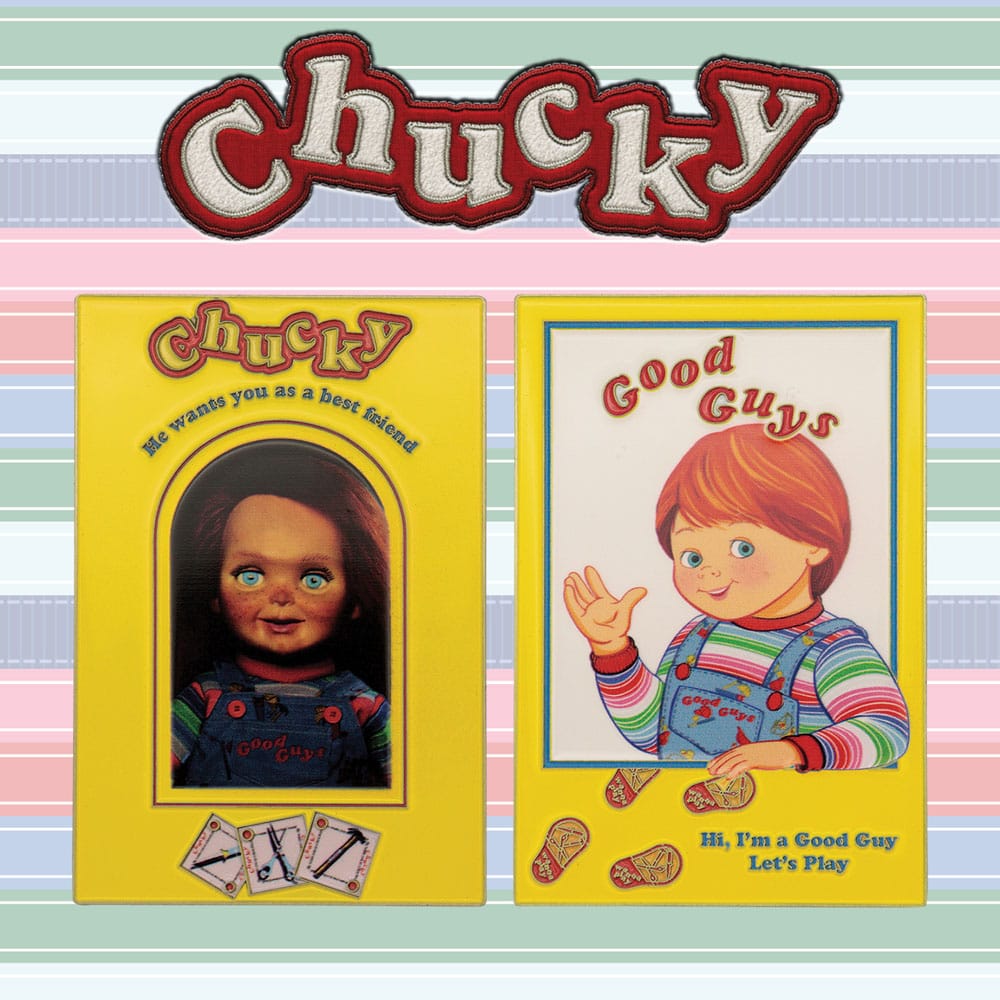 Chucky Jeu d´enfant Lingot avec Spell Card Chucky Limited Edition