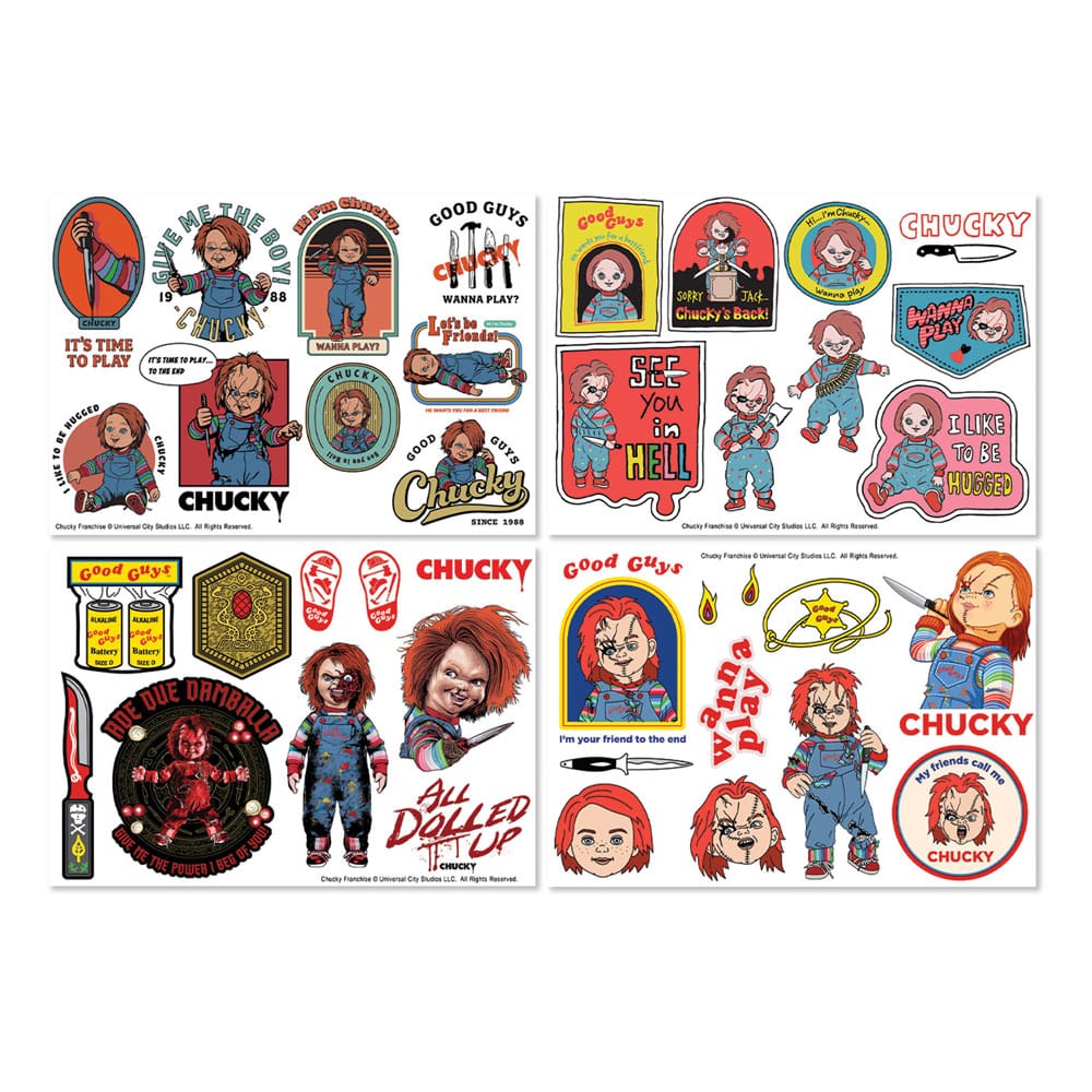 Chucky stickers tech
