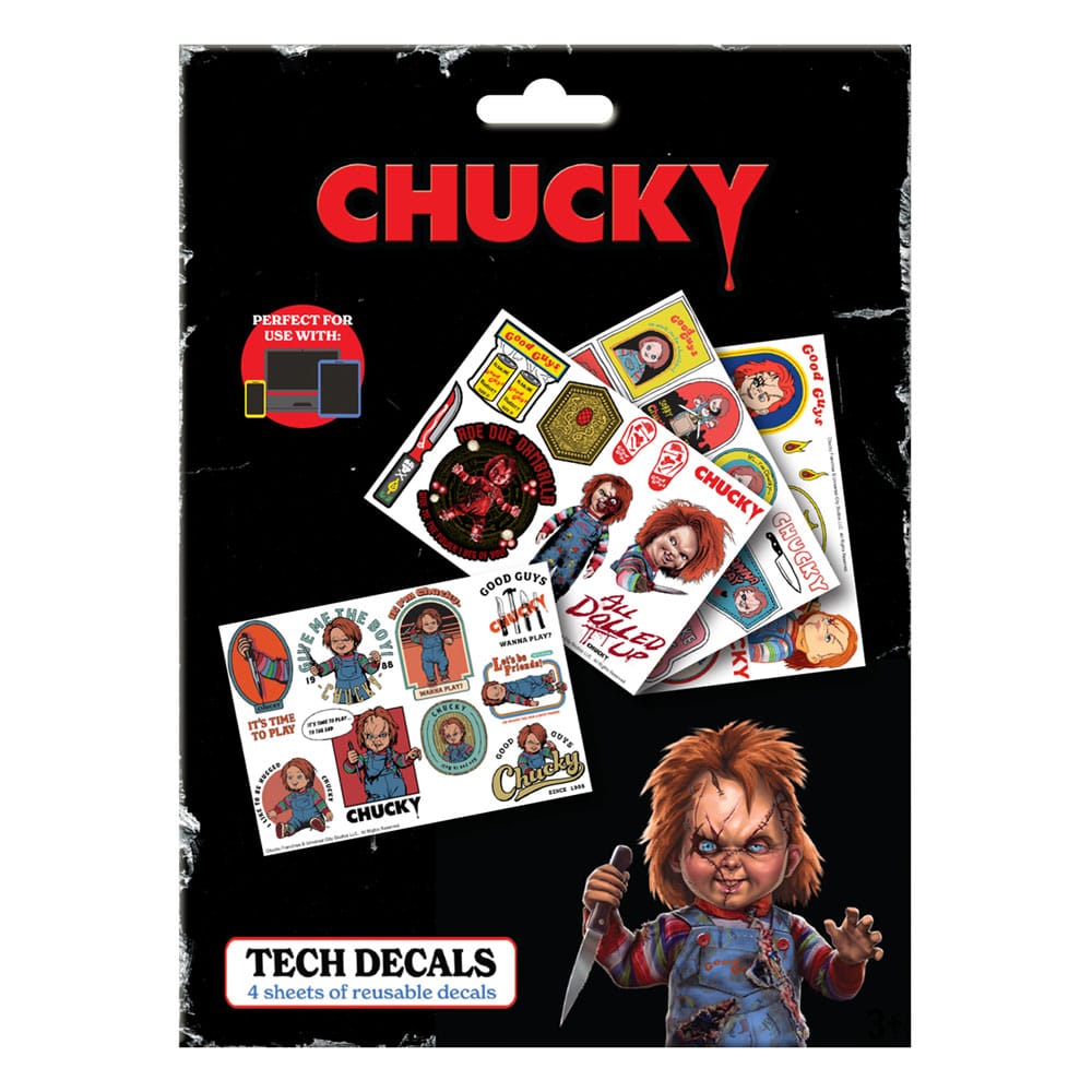 Chucky stickers tech