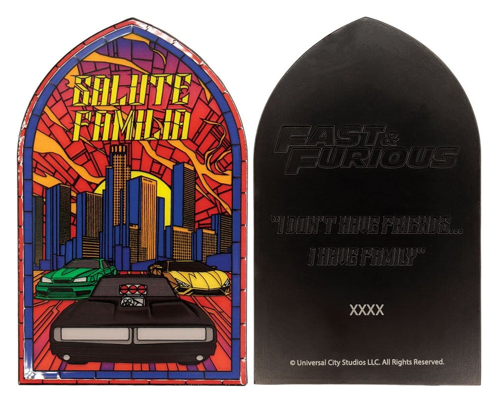 Fast & Furious Lingot Stained Glass Style Metal