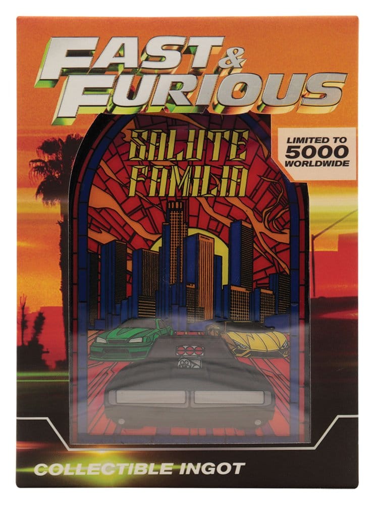 Fast & Furious Lingot Stained Glass Style Metal