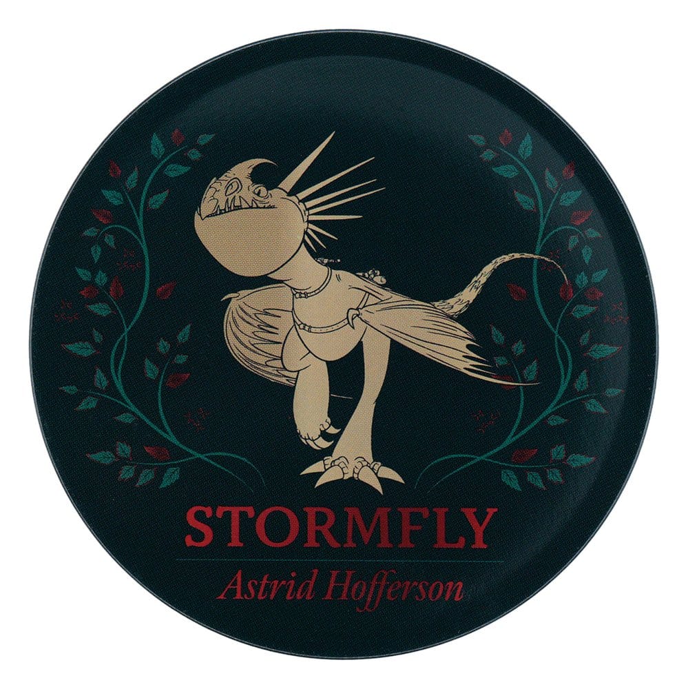 How to Train Your Dragon pack 4 sous-verres Dragon Printed Metal