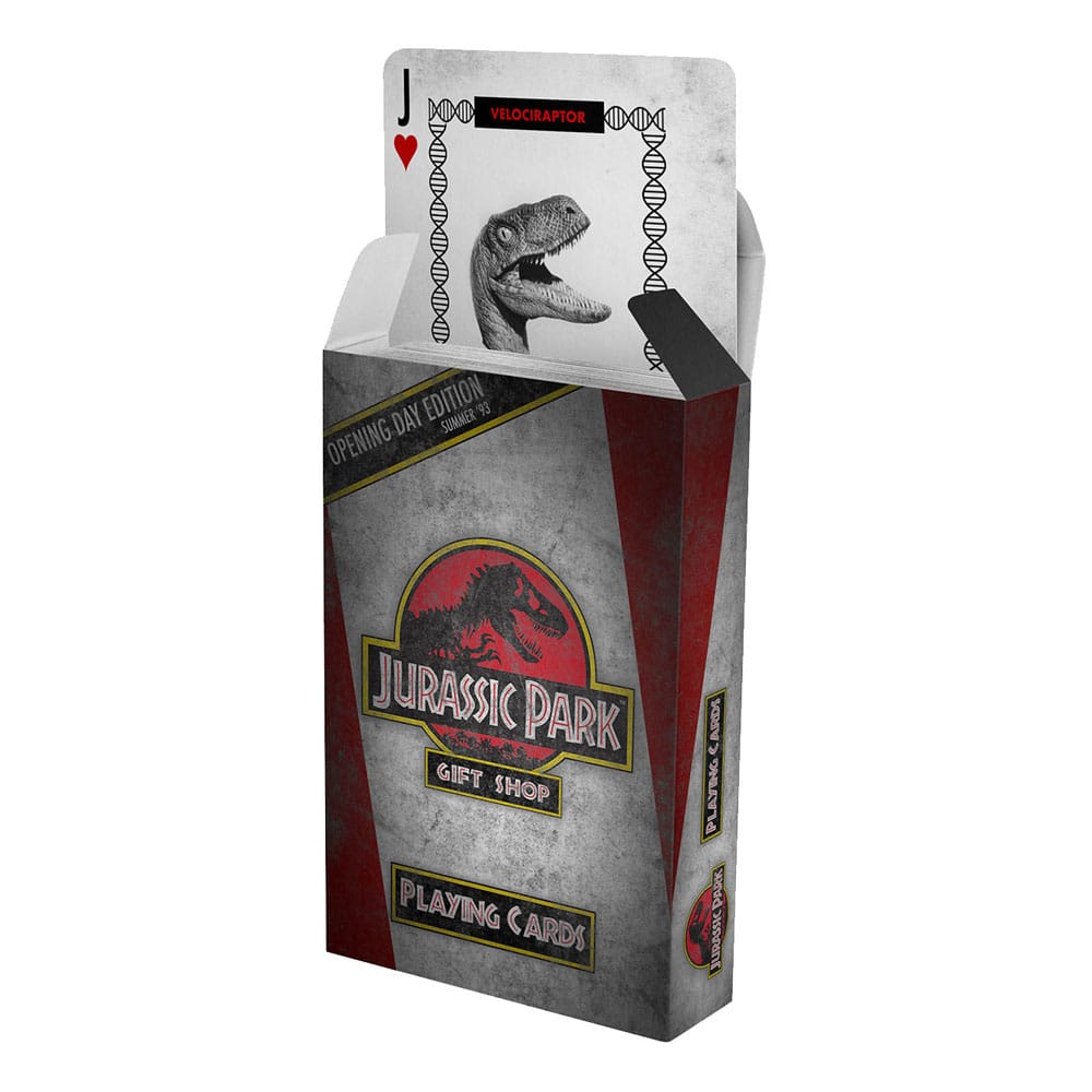 Jurassic Park présentoir jeux de cartes à jouer Gift Shop (12)