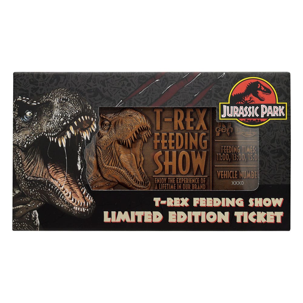 Jurassic Park réplique 1/1 Feeding Show Ticket