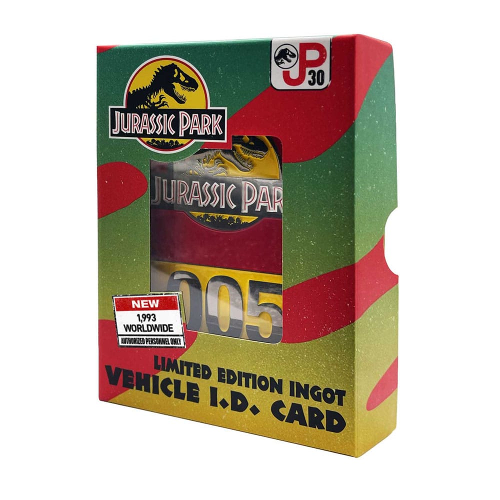 Jurassic Park Lingot 30th Anniversary Jeep Limited Edition