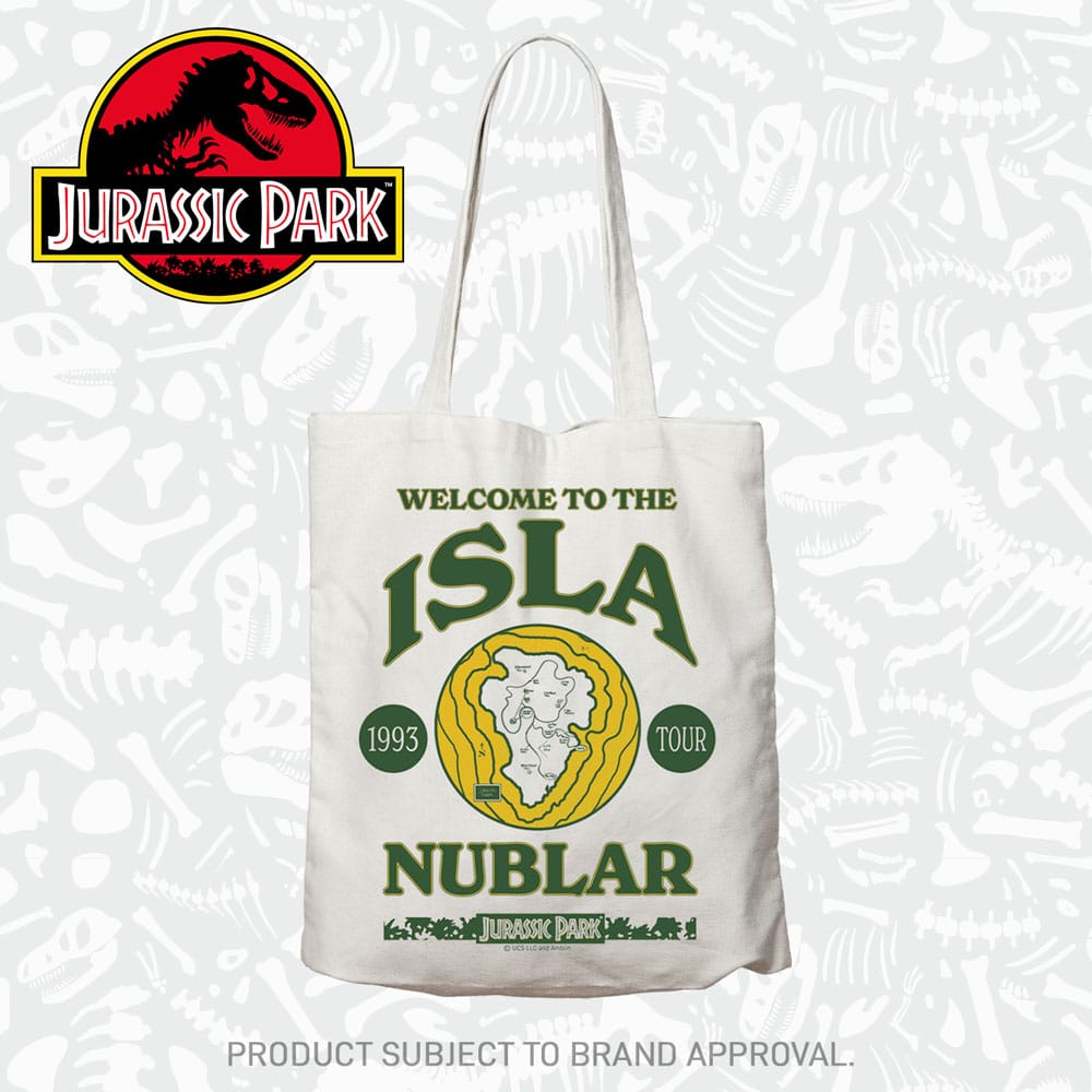 Jurassic Park sac shopping Isla Nublar