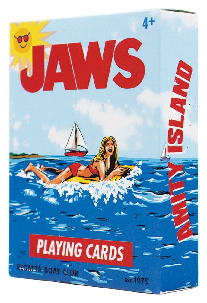 Les Dents de la mer Jeu de Cartes Présentoir (12 Paquets)