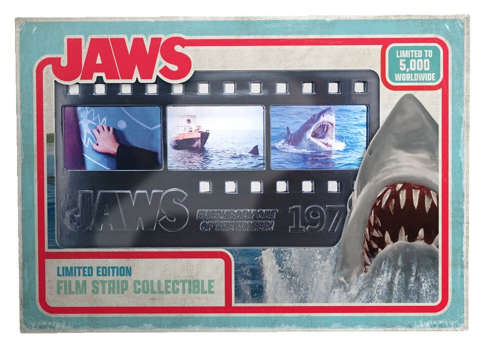 Les Dents de la mer Lingot Bande de film en métal de collection Édition Limitée