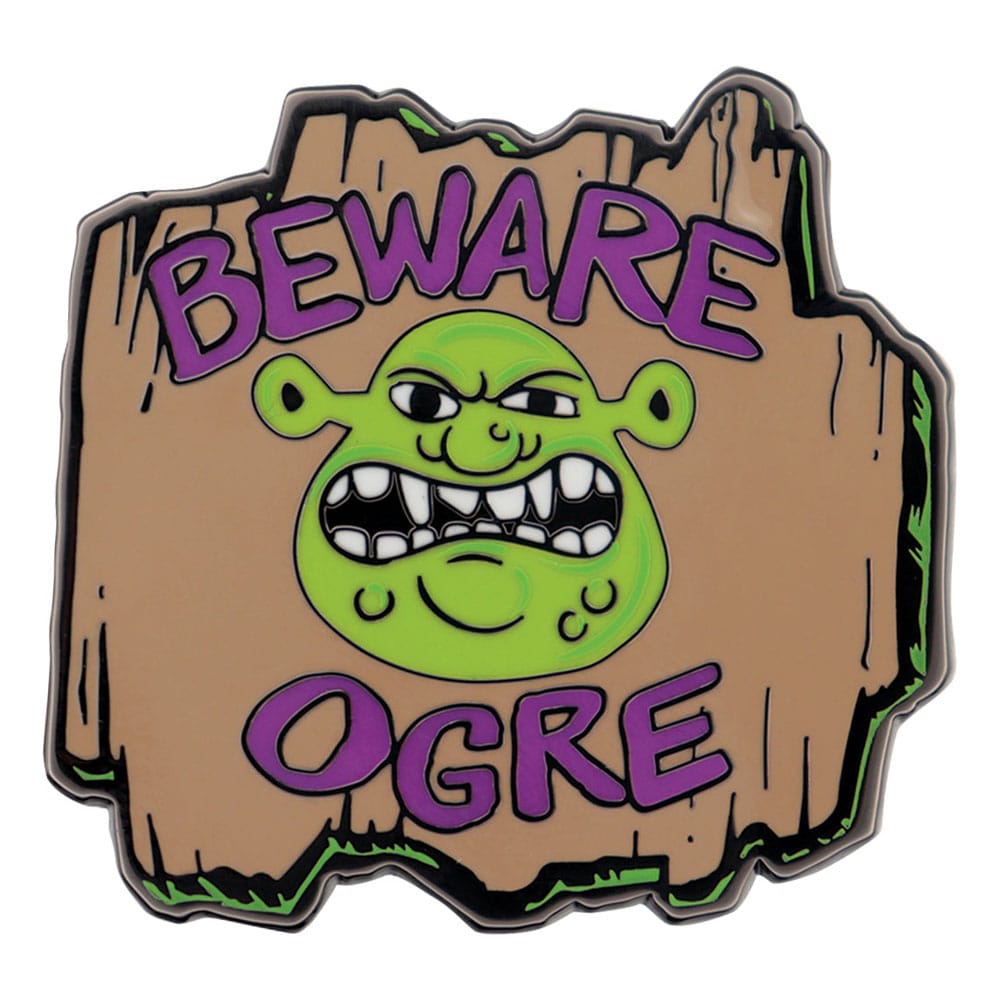 Shrek pin Beware Ogre Limited Edition