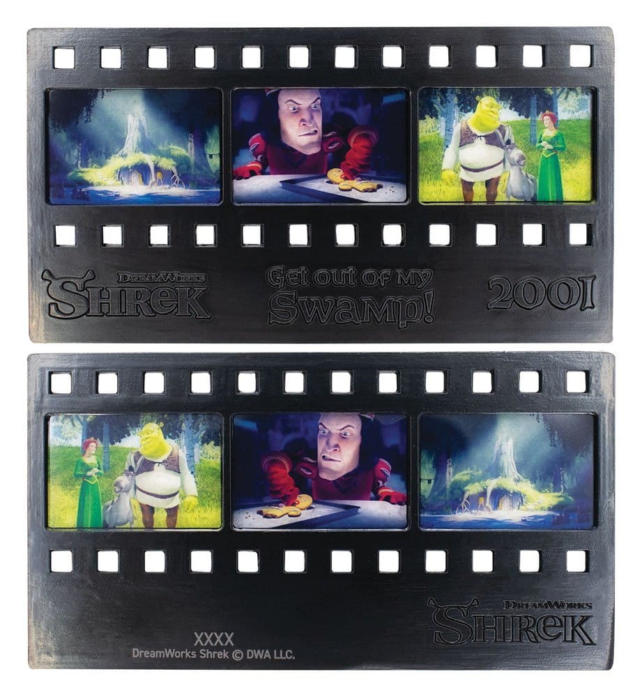 Shrek réplique Metal Film Strip Limited Edition 12 cm