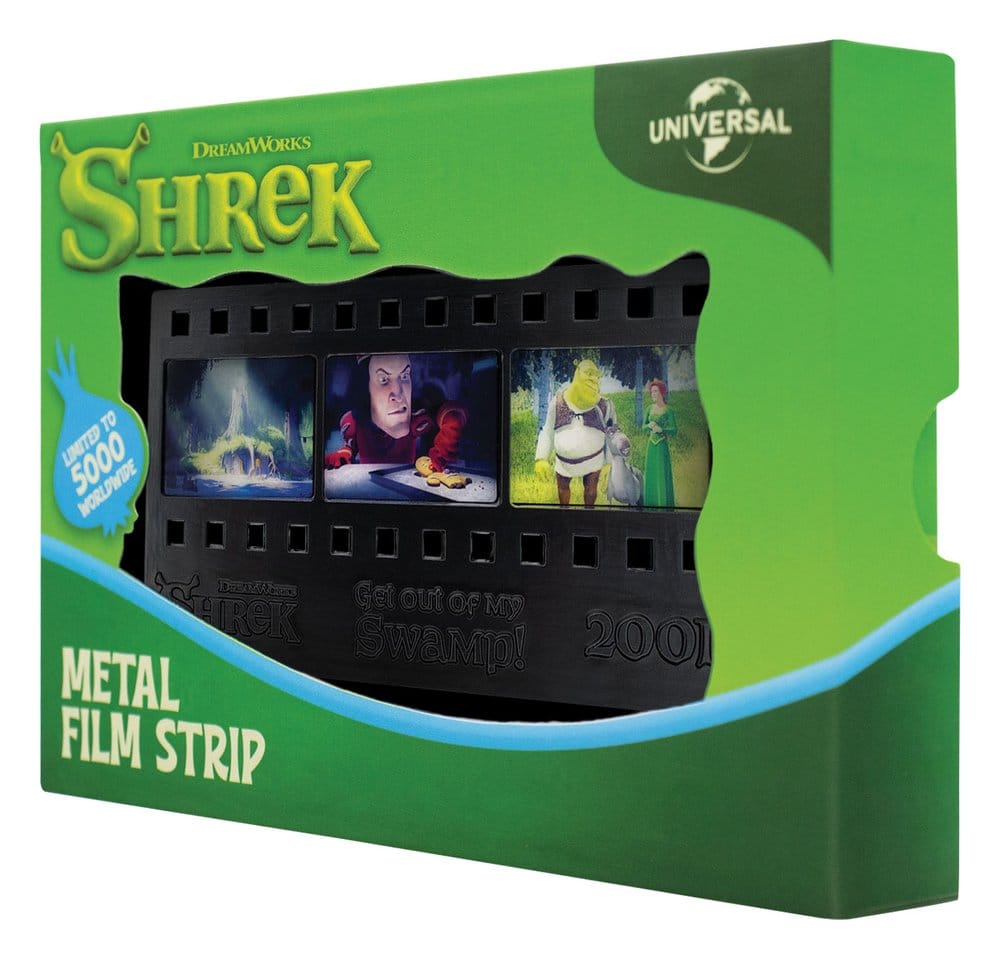 Shrek réplique Metal Film Strip Limited Edition 12 cm