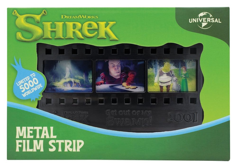 Shrek réplique Metal Film Strip Limited Edition 12 cm