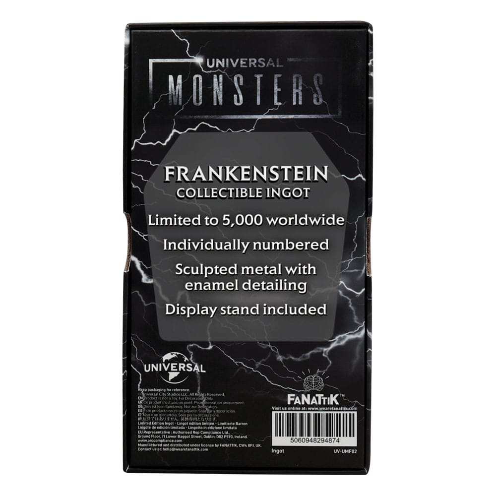 Universal Monsters Lingot Frankenstein´s Monster Limited Edition
