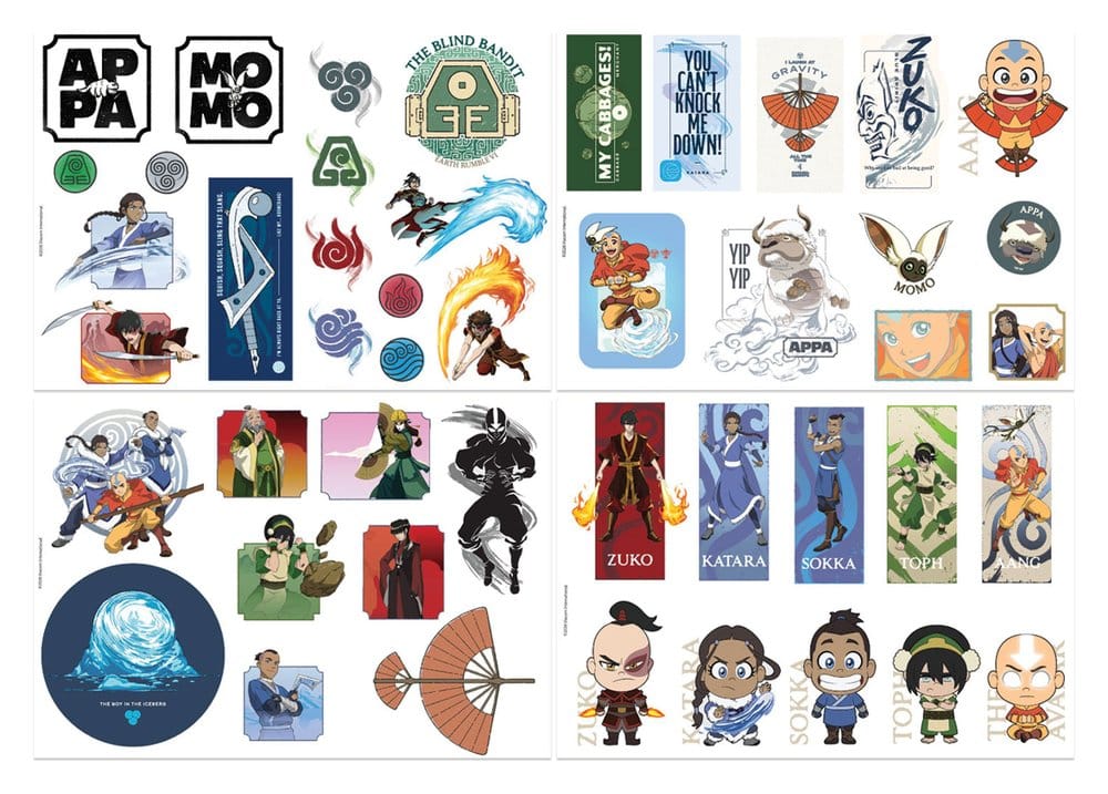 Avatar, le dernier maître de l´air stickers tech