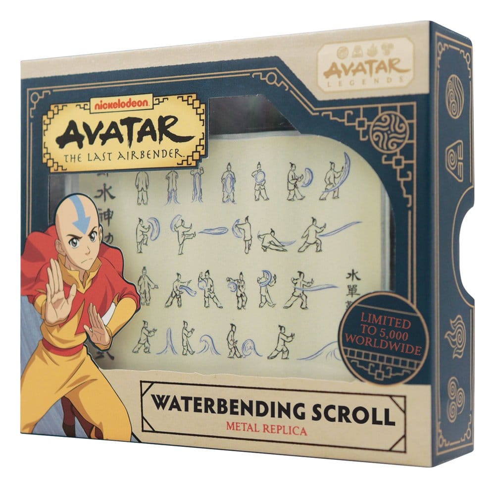 Avatar, le dernier maître de l´air réplique Waterbending Scroll