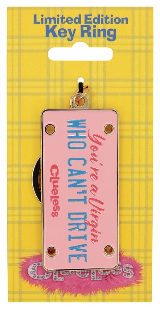 Clueless Porte-clés Plaque d'immatriculation Limited Edition