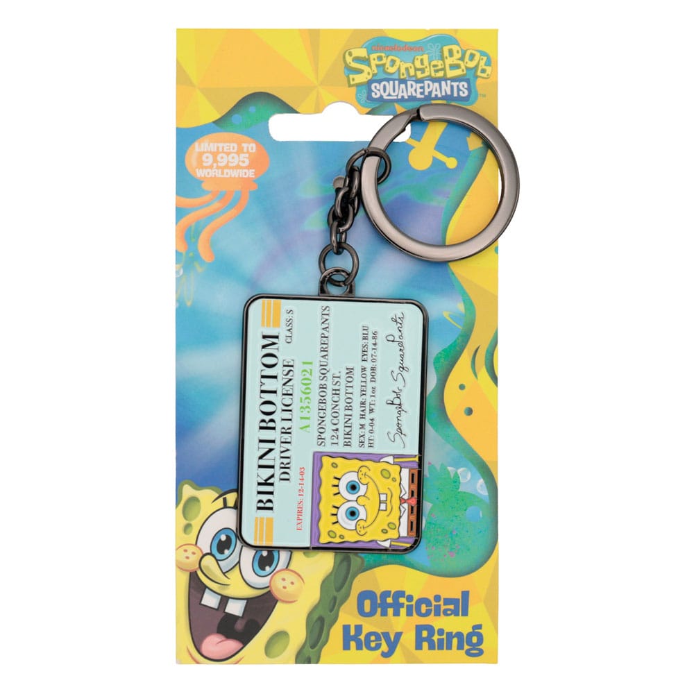 Bob l'éponge porte-clés Driver License Limited Edition