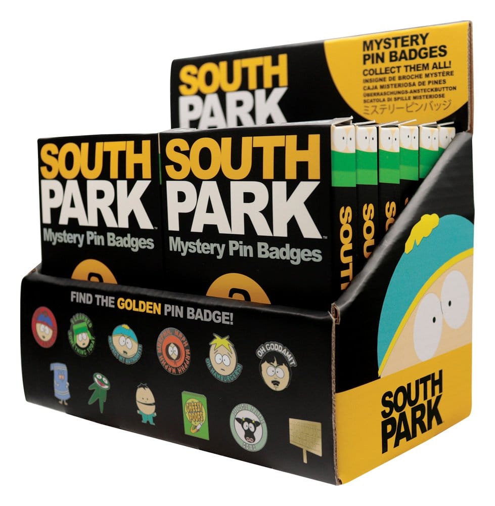 South Park présentoir boîte-mystère Mystery Pin's (12)