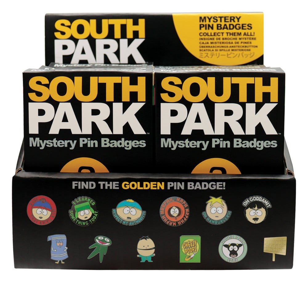 South Park présentoir boîte-mystère Mystery Pin's (12)