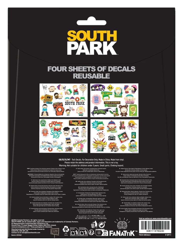 South Park stickers tech