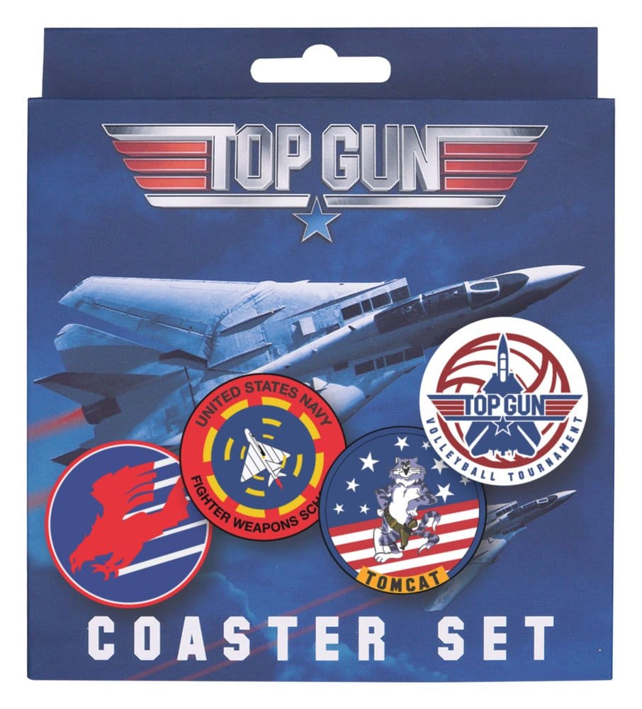 Top Gun pack 4 sous-verres