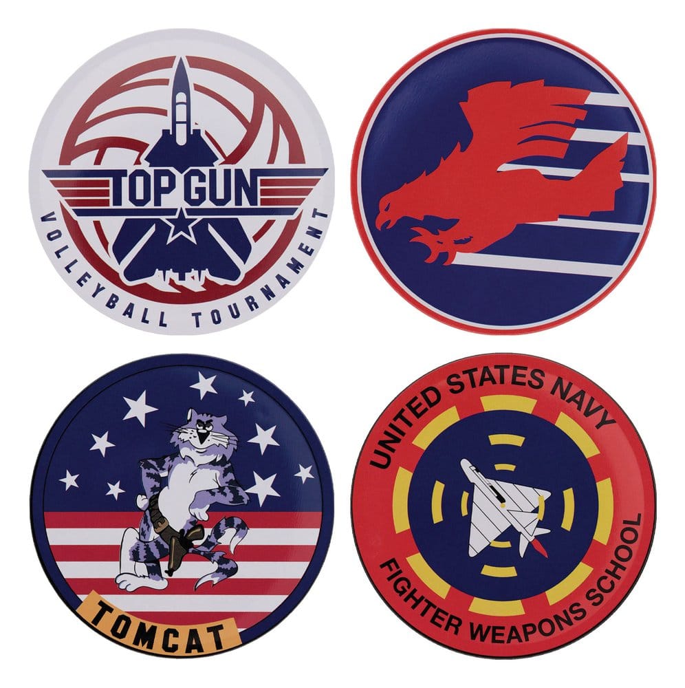 Top Gun pack 4 sous-verres