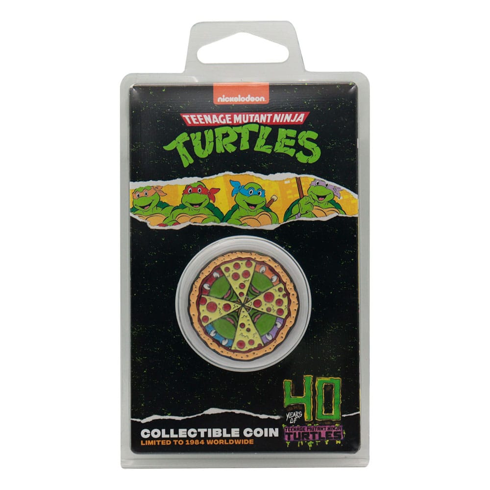 Tortues Ninja pièce de collection 40th Anniversary Limited Edition