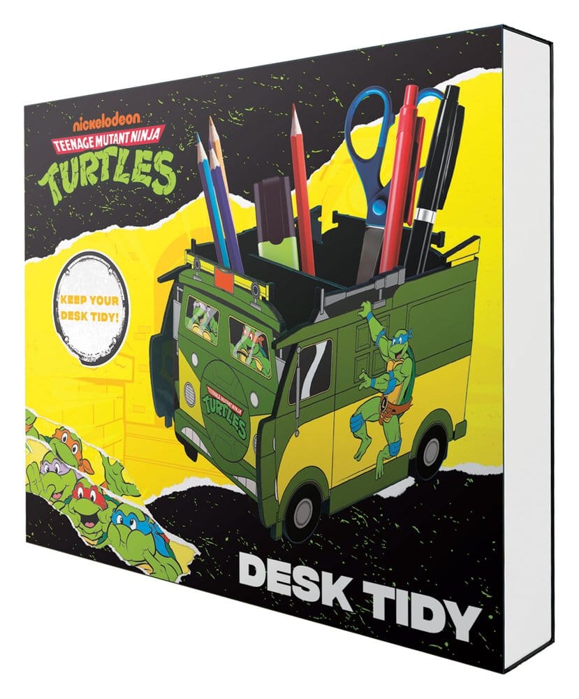 Tortues Ninja porte-crayon Van 13 cm