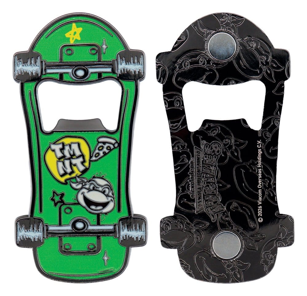 Tortues Ninja décapsuleur Magnetic Skateboard