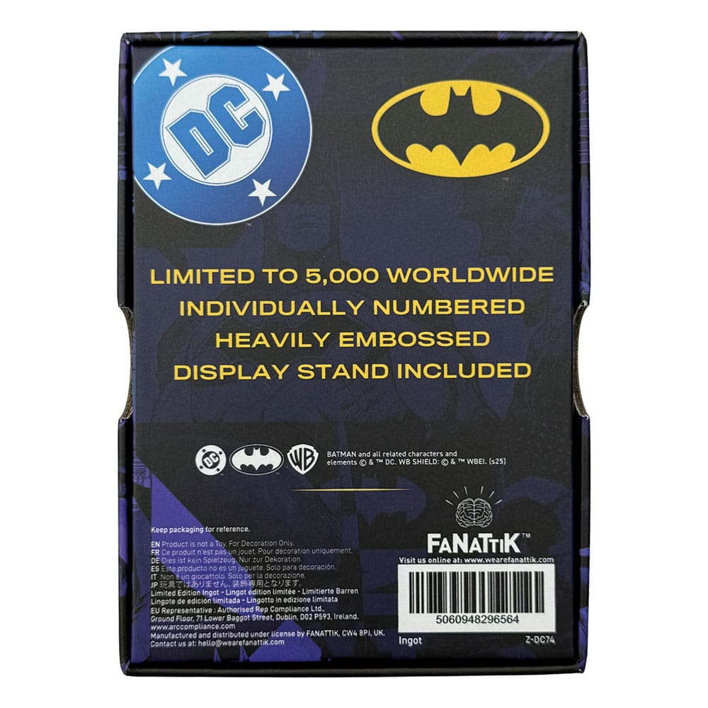 DC Comics Lingot Batman Armour Limited Edition