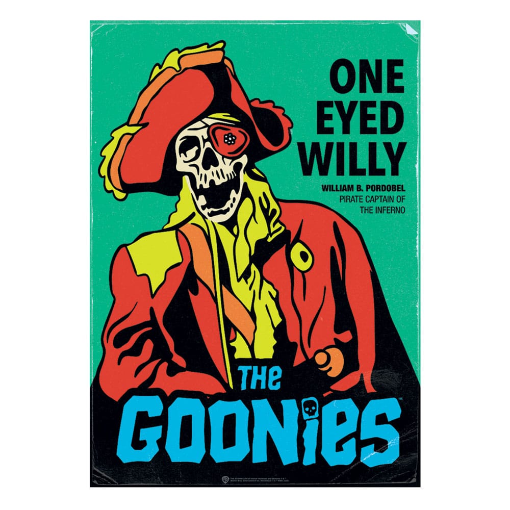 Les Goonies lithographie 40th Anniversary One Eyed Willy Limited Edition 42 x 30 cm
